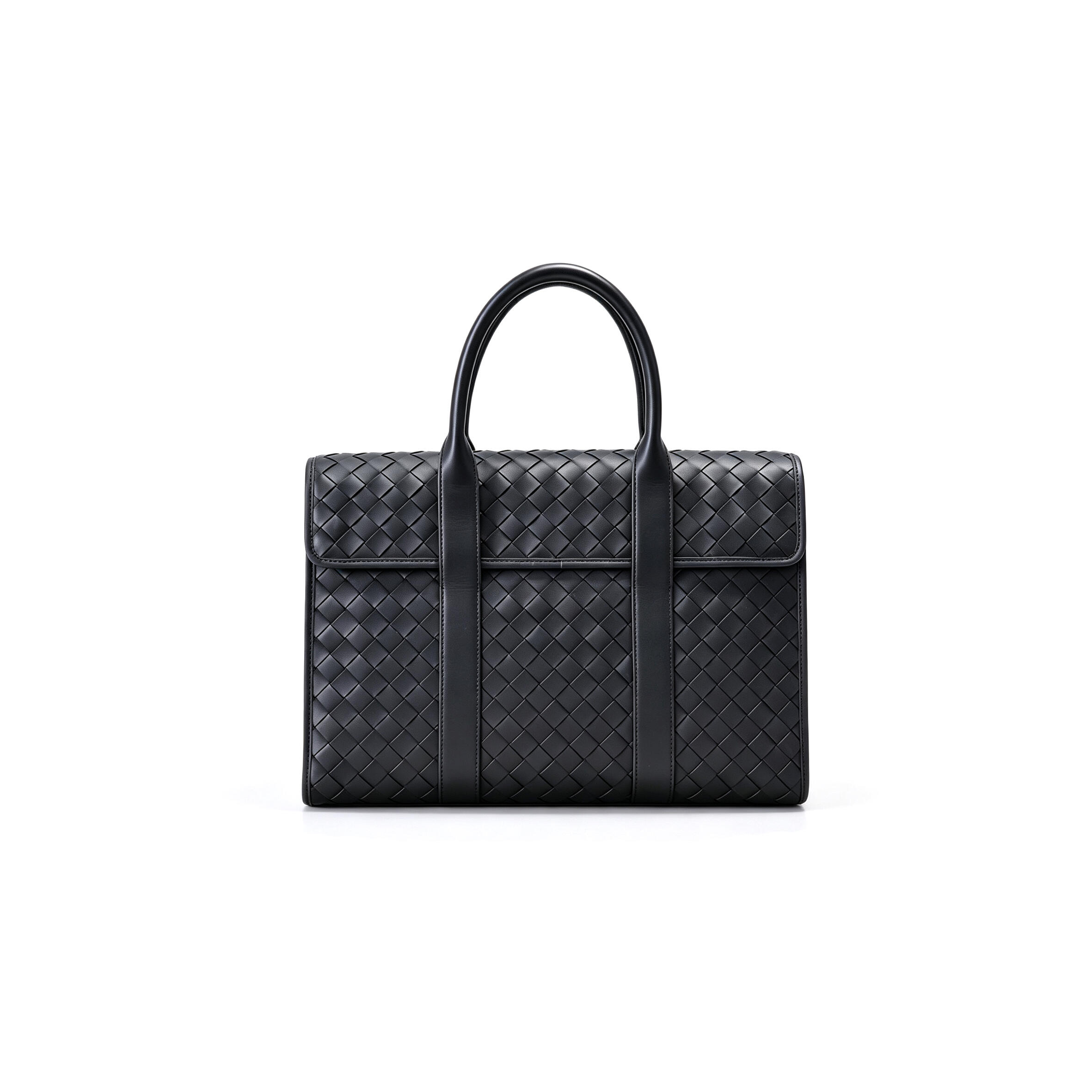 BOTTEGA VENETA INTRECCIATO LEATHER BRIEFCASE (38.5*29*9cm)